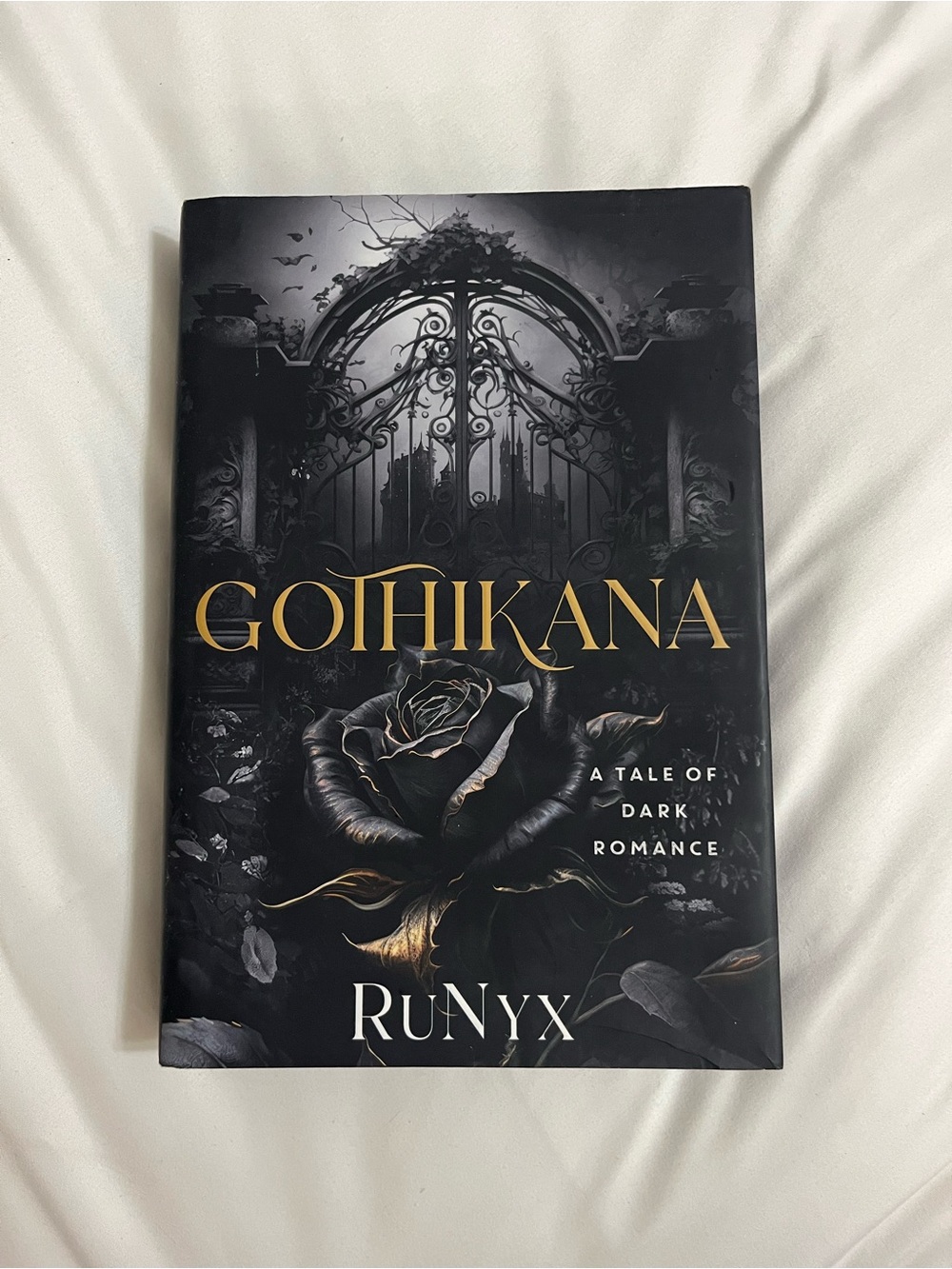 Gothikana by RuNyx - Black & Gold Hardcover